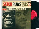 LOUIS ARMSTRONG: SATCH PLAYS FATS WALLER columbia LP / 6-eye MONO DG