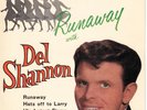 1962 UK LONDON EP*RUNAWAY WITH DEL SHANNON* HATS OFF TO LARRY/HIS LATEST FLAME*