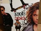 INXS Kick AUTOGRAPHED Atlantic NM Gatefold