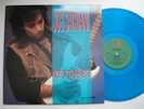 JOE SATRIANI Not Of This Earth NM RELATIVITY Original Blue Vinyl LP Chickenfoot