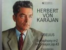 SAX 2379 COLUMBIA B/S HERBERT VON KARAJAN SIBELIUS SYMPHONY NO 2 FACT SAMPLE