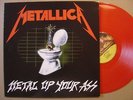 METALLICA metal up your ass RE LP MUSIC FOR NATIONS*RED VINYL*LIMITED*NEW*