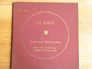 Discophiles Francais DF 209-210 Bach violin sonatas Michelle Auclair Alain orig