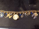 Elvis Presley RADIO DAYS HOLLYWOOD LEGENDS WATCH Charm Bracelet 1985 BNIB