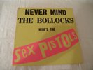 Sex Pistols - Never Mind the Bollocks - UK blank back cover- No 
