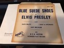 ELVIS PRESLEY EPA 747( TEMPORARY SLEEVE ) BLUE SUEDE SHOES   ALL ORIGINAL