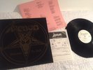 VENOM welcome to hell LP NEAT 1002 ORIG PRESS w/lyric&merch sheets EXC CONDITION