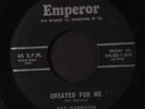 PAT GARRISON: Your My Little Girl / Created For Me 45 (obscure) Oldies