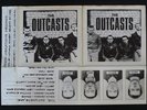 THE OUTCASTS / SELF CONSCIOUS OVER YOU / UK 45 rpm GOT 17 / VINYL NM