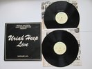 URIAH HEEP LIVE 1973 UK 1ST PRESS A1B1, WITH INSERTS, BRONZE, WITH BOOKLET