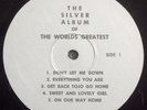 BEATLES Bootleg SILVER ALBUM - WORLDS GREATEST Vinyl LP Get Back Sessions 1969