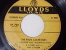 THE FOUR VAGABONDS  EP 1953 LLOYDS 706 I WONDER WHO'S KISSING HER NOW