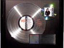 Michael Jackson BAD original RIAA US Award platinum ( goldene ) Schallplatte
