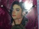 MICHAEL JACKSON FINGERPRINT Autograph NECKLACE PENDANT silber