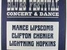 V/A ft. Lightnin' Hopkins - 2nd Annual Berkeley Blues Festival LP Arhoolie VG++