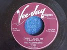 The Magnificents/Don't Leave Me-Ozeta/1958 Original/Vee-Jay VJ 281/EX- & EX+