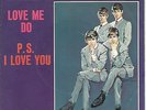 THE BEATLES LOVE ME DO / P.S. I LOVE YOU USA TOLLIE PICTURE SLEEVE   Nice copy