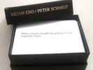 Brian Eno and Peter Schmidt - Oblique Strategies deck of cards