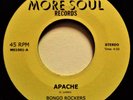 BONGO ROCKERS Apache / The Champ VINYL 45 Hammond Funk Soul Dj Breaks Mohawks 7