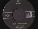 TOMMY BURK & COUNTS: True Love's Gone / Stormy Weather 45 (cool Doo-Wop Garage,