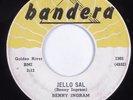 Rockabilly 45 BENNY INGRAM Jello Sal BANDERA HEAR