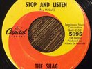 THE SHAG Stop and Listen 45, 1967 Garage Classic, Capitol 5995