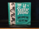 The Beatles-She Loves You -Norway -Rare Norwegian single with black label