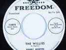 Teen Popcorn Rocker 45 BARRY MARTIN The Willies FREEDOM promo HEAR