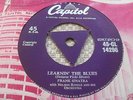 FRANK SINATRA: LEARNIN' THE BLUES 1955 TRI CAPITOL 45 RPM EX+