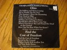 Vintage 45 Crosby, Still, Nash & Young  OHIO & Find the Cost of Freedom CSN & Y