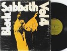 Black Sabbath Vol 4 BS 2602 Warner Bros 1972 1st Press LP Gatefold LP No Insert
