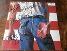 SPRINGSTEEN E STREET BAND AUTOGRAPH SIGNED BORN USA LP VINYL ORIGINAL