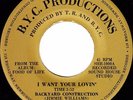Backyard Construction - I want your lovin'