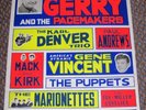 GENE VINCENT THE BIG STAR SHOW OF 1965 CONCERT POSTER RAINBOW THEATRE BLACKPOOL