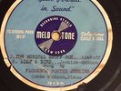78 rpm Rare recording by Florence Foster Jenkins grade E-