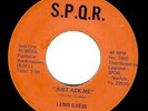 LENIS GUESS Just Ask Me Vinyl Record 7 Inch US S.P.Q.R. 1002
