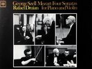GEORGE SZELL & RAFAEL DRUIAN / Mozart Four Sonatas / Columbia 2-EYE MS 7064