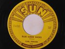 CARL PERKINS: Blue Suede Shoes / Honey, Don't 45 Rockabilly