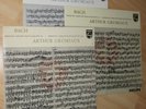 A 02205/7 BACH Violin Sonatas & Partitas 1-3 GRUMIAUX PHILIPS MONO 3 LP EX