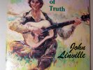 SIGNED: Living Words of Truth by John Linville, 33 RPM LP, 1981, Sacred Religion