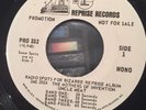 Mothers Of Invention Uncle Meat radio Spots PRO332 Zappa Promo
