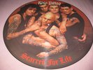 ROSE TATTOO-SCARRED FOR LIFE VERY RARE PICTURE DISC VINYL N/MINT ac/dc-motorhead