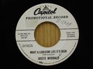 Skeets McDonald 45 What A Lonesome Life It's Been / Baby Wait   Capitol VG++