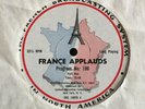 FRANCE APPLAUDS French Broadcasting System #195-196 PSYCH/EZ/LOUNGE DJ 2xLP