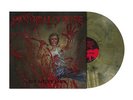 CANNIBAL CORPSE - red before black LP olive green marbled