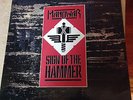 Manowar Sign Of The Hammer 1984 10/Virgin 1st Press Nrmt Judas Priest Motorhead