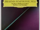 J BRAHMS  LP Symph N0.1 *Hv Karajan DGG Dig 1987 NM