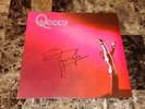 Queen Roger Taylor Authentic Hand Signed Vinyl LP Record Selftitled Debut + COA