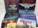 Saxon LP Vinyl Bundle - Denim Leather Wheels Steel Strong Arm Innocence Crusader