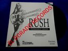Rush-Permanent Waves -LP Mexico  Promo Radio Unique Cover